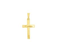 Amor Motivanhänger für Damen, Gold 585 | Kreuz, gold Gold