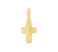 Amor Motivanhänger Damen, Gold, onesize, Kreuz, 9 mm, Gold 585/14 ct 9038534