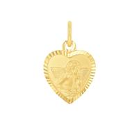 Amor Motivanhänger Engel Gold Unisex Damen Herren mit Geschenkbox 2013493