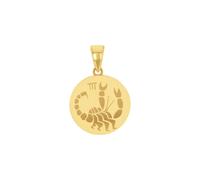 Amor Motivanhänger, Gold, onesize, Skorpion, 13 mm, Gold 375/9 ct 2020789