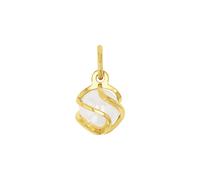 Amor Motivanhänger 9038787 Damen Gold 585/14 ct 7 mm mit Wachsperle