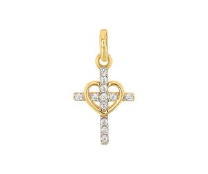 amor Motivanhänger Gold Damen