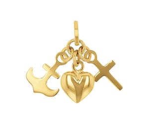 amor Motivanhänger Gold Damen