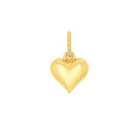 amor - Motivanhänger für Damen und Herren, Unisex, Gold 375 | Herz Charms & Kettenanhänger