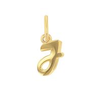 amor Motivanhänger für Damen und Herren, Unisex, Gold 375 | J, gold Gold