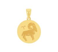 Amor Motivanhänger, Gold, onesize, Widder, 13 mm, Gold 375/9 ct 2020780