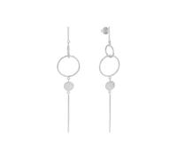 Amor Ohrhänger Damen, Silber, onesize, 18 mm, Silber 925, rhodiniert 2026235