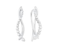 amor - Ohrhänger für Damen, 925 Sterling Silber, Zirkonia synth. Ohrringe