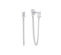 amor - Ohrhänger für Damen, 925 Sterling Silber, Zirkonia synth. Ohrringe