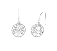 amor Ohrhänger Damen silber, ONE SIZE