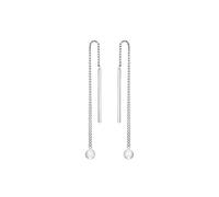 Amor Ohrhänger 925 Sterling Silber Damen Ohrschmuck, Silber, Kommt in Schmuck Geschenk Box