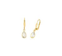 amor Ohrhänger Damen gold, ONE SIZE