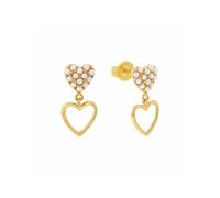 amor Ohrhänger Damen gold, ONE SIZE