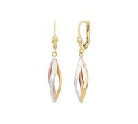 Amor Ohrhänger Damen Ohrschmuck, 3,8 cm, Gold, Kommt in Schmuck Geschenk Box, 2013770