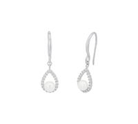 amor Ohrhänger Damen silber, ONE SIZE