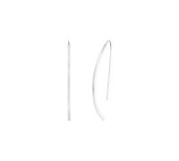 Amor Ohrhänger Edelstahl Damen Ohrschmuck, 5,5 cm, Silber, Kommt in Schmuck Geschenk Box, 9171613