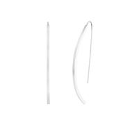 Amor Ohrhänger 9171613 – Edelstahl Damen, 5,5 cm, Silber, mit Geschenkbox