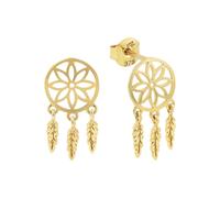 Amor Ohrhänger Damen, Gold, onesize, Traumfänger, 8 mm, Gold 375/9 ct 2022925