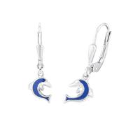 Amor Ohrhänger Mädchen, onesize, Silber, Kommt in Geschenk Box