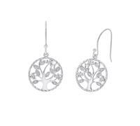 amor Ohrhänger Damen silber, ONE SIZE