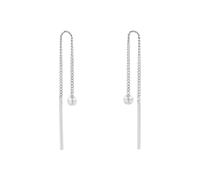 Amor Ohrhänger 925 Sterling Silber Damen Ohrschmuck, Silber, Kommt in Schmuck Geschenk Box