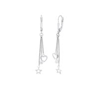 Amor Ohrhänger Damen Silber onesize mit Geschenkbox