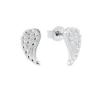 Amor Ohrstecker 925 Sterling Silber, 375 Gold Damen Ohrschmuck, Gold, Silber, mit Zirkonia, Kommt in Schmuck Geschenk Box