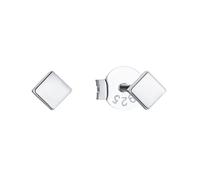 Amor Ohrstecker 925 Sterling Silber Damen Ohrschmuck, 0,3 cm, Silber, Kommt in Schmuck Geschenk Box, 2016916