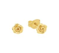 Amor Ohrstecker Damen, Gold, onesize, Rose, 6 mm, Silber 925, 14ct gelbvergoldet 2034101