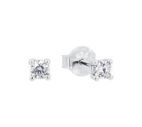 Amor Ohrstecker 2012681 – 925 Sterling Silber, Zirkonia synth. 0,3 cm – Damen, Geschenkbox