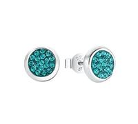 Amor Ohrstecker Damen, Türkis, onesize, 8 mm, Türkis, Silber 925, rhodiniert 9892983