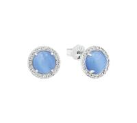 amor Ohrstecker Blau Damen