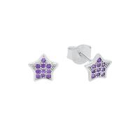 Amor Ohrstecker 925 Sterling Silber Mädchen Kinder Ohrschmuck, mit Zirkonia synth., Stern, Kommt in Schmuck Geschenk Box