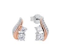 amor Ohrstecker Bicolor Damen