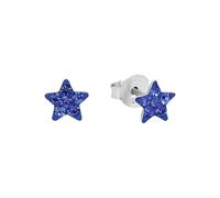 amor - Ohrstecker für Mädchen, 925 Sterling Silber, Kristallglas | Stern Ohrringe Damen