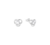 amor Ohrstecker Damen silber, ONE SIZE