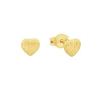 Amor Ohrstecker Herz für Mädchen 5 mm Gold 375/9 ct onesize