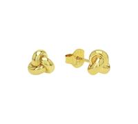 Paar Ohrstecker AMOR "Knoten-Optik, 2039988", gold (gelbgoldfarben), Ohrringe, Damen, Silber 925 (Sterlingsilber) (54989642-0) gelbgoldfarben
