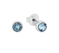 amor Ohrstecker Hellblau Damen