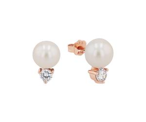 amor Ohrstecker Roségold Damen