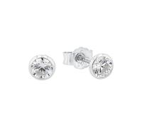 Amor – Damen Ohrstecker 9062263 – 925er Silber mit Zirkonia (synth.), 0,4 cm, inkl Geschenkbox