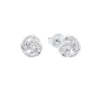 Amor Ohrstecker 925 Sterling Silber Damen Ohrschmuck, mit Zirkonia synth., 1,5 cm, Silber, Kommt in Schmuck Geschenk Box, 2022981