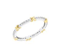 Amor Ring 925 Sterling Silber Damen Ringe, mit Zirkonia synth., Silber, Kommt in Schmuck Geschenk Box, 2035589