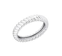 Amor Ring Damen, Silber, 56|18, 4 mm, 2,3 mm, Silber 925, rhodiniert 2035581