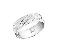Amor Ring 925 Sterling Silber Unisex Damen Herren Ringe, Silber, Kommt in Schmuck Geschenk Box, 9027187