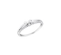 Amor Ring 925 Sterling Silber Damen Ringe, mit Zirkonia synth., Silber, Infinity, Kommt in Schmuck Geschenk Box, 2035634