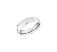 Fingerring AMOR "Klassisch" Gr. 60, silber (silberfarben), Fingerringe, Damen, 60, Edelstahl, Fingerring, Made in Germany (18714662-60) silberfarben