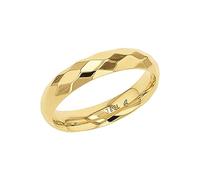 Amor Ring Edelstahl Unisex Damen Herren Ringe, Gold, Kommt in Schmuck Geschenk Box, 2037335