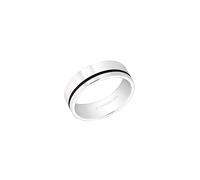Amor Ring Unisex, Silber, 60|19, 6 mm, 2 mm, Edelstahl 9942671
