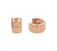 Amor Creolen Damen, Roségold, onesize, 7 mm, Edelstahl, IP Rose 2022604